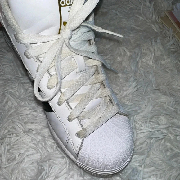Rare Size 4.5Adidas Pro Model OG White/Black/Gold main image 5